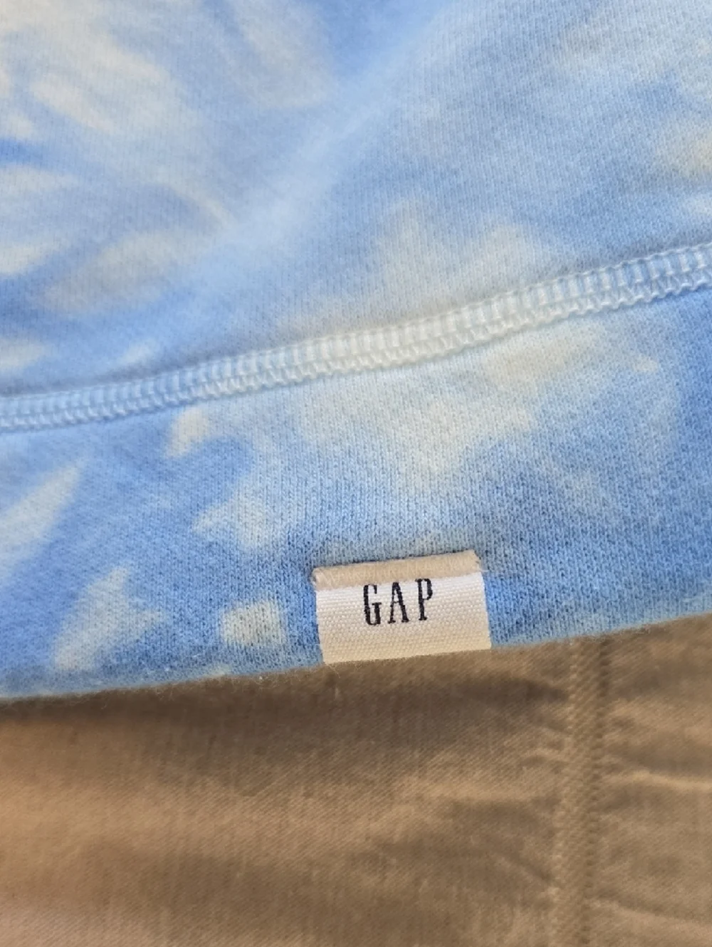 GAP Kids Blue & White Tie-Dye Sweatshirt Size XL (12)